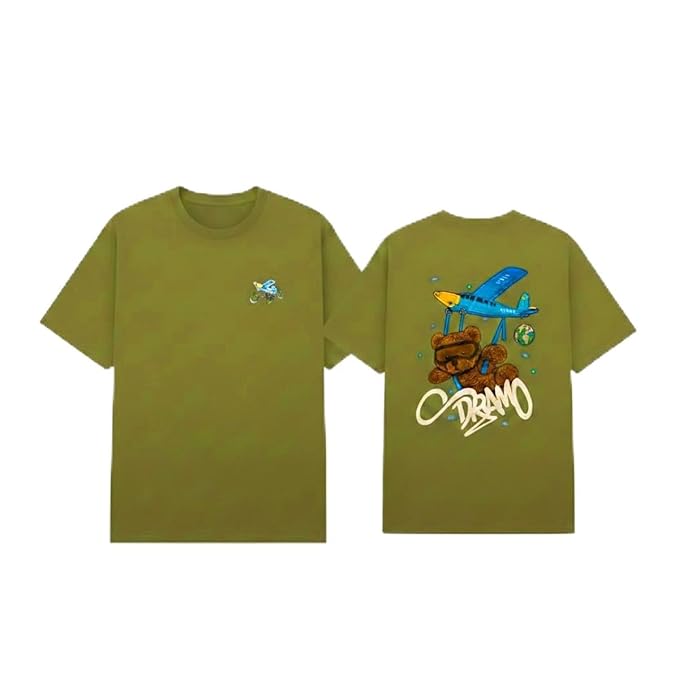 Pilot Bear Embroidered T-Shirt