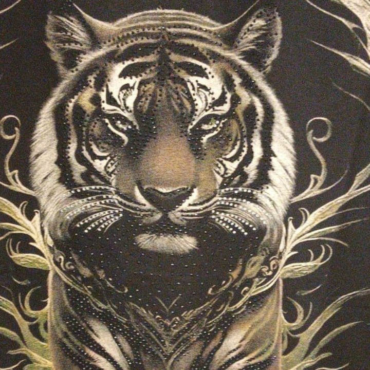 Tiger Swarovski Graphic T-Shirt
