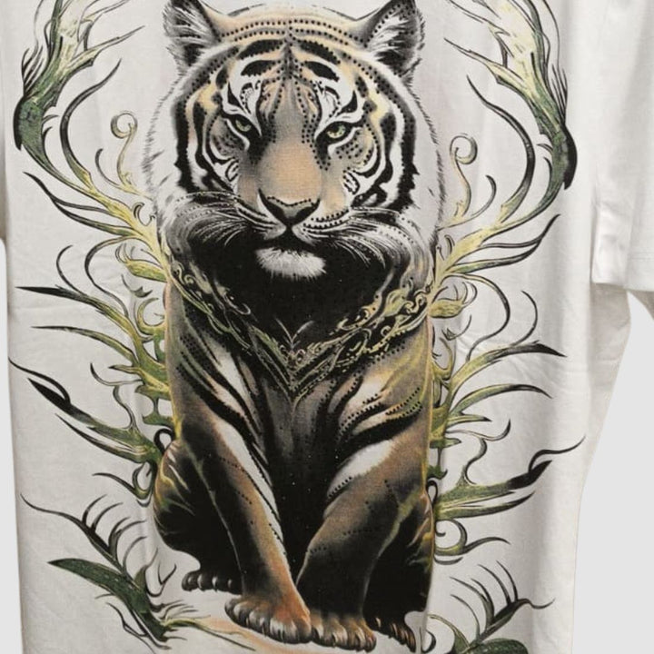 Tiger Swarovski Graphic T-Shirt