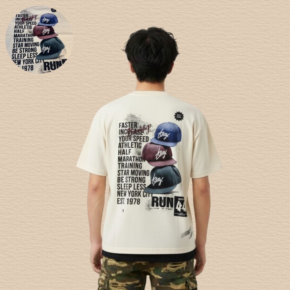 Premium Cotton Oversized Graphic T-Shirt