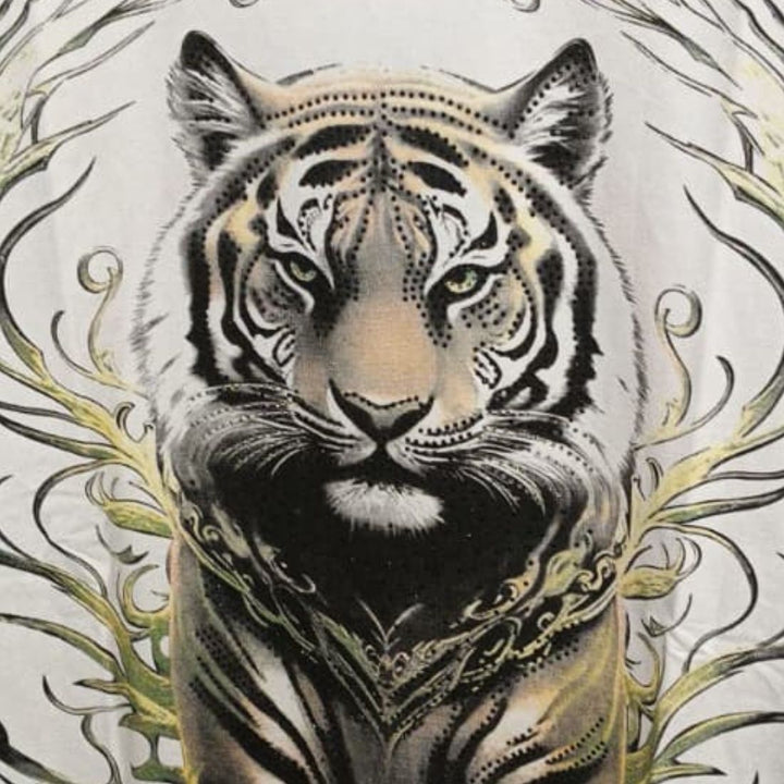 Tiger Swarovski Graphic T-Shirt