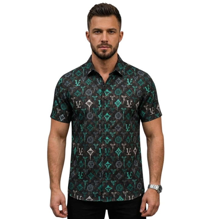 Black Graphic Shirt