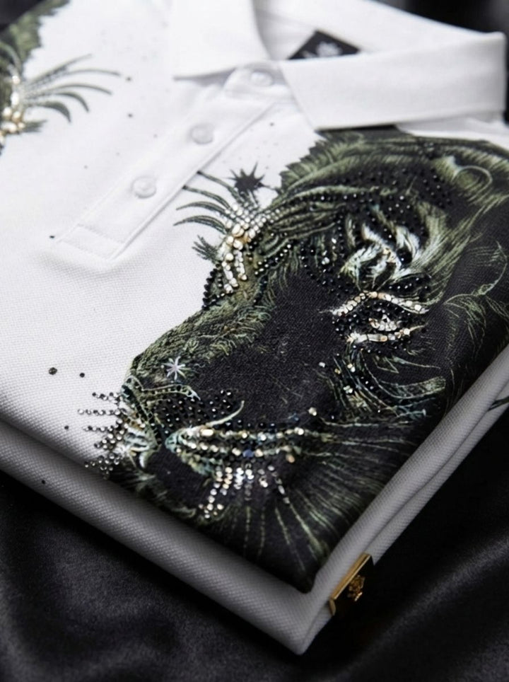 Twin Tiger Swarovski Polo