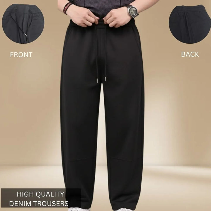 Relaxed Fit Stretch Trousers