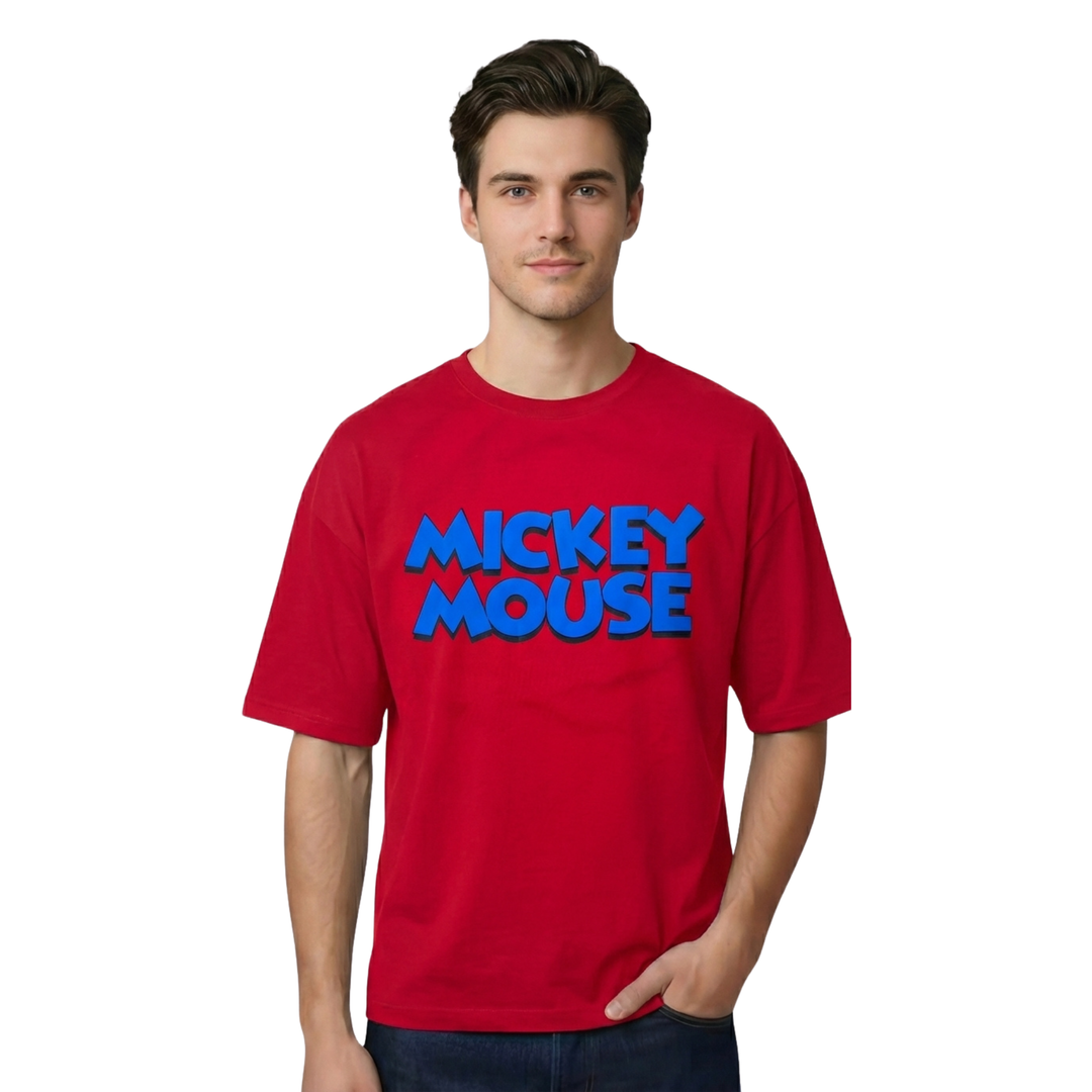 Mickey Mouse Oversized Graphic T-Shirt