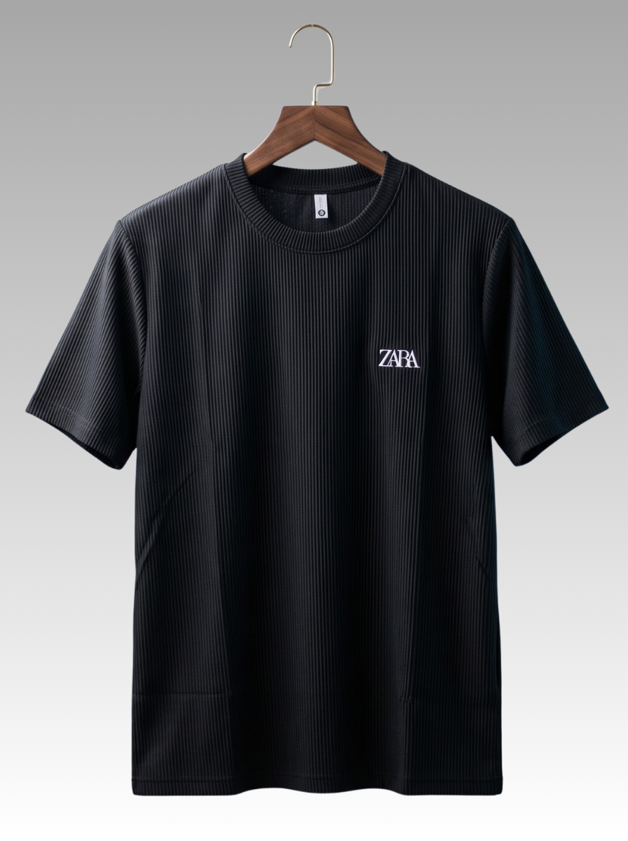 Ribbed T-Shirt &amp; Shorts Cordset