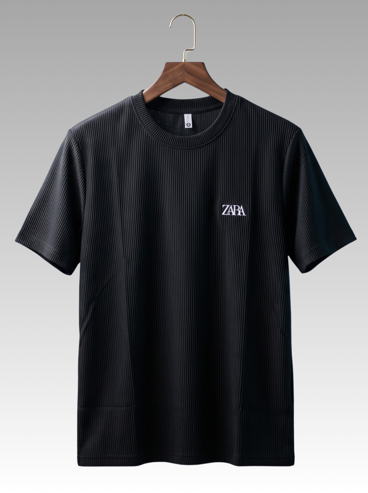 Ribbed T-Shirt &amp; Shorts Cordset