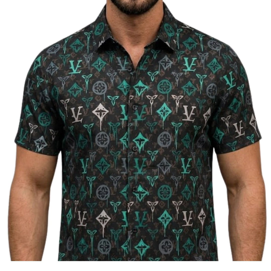 Black Graphic Shirt