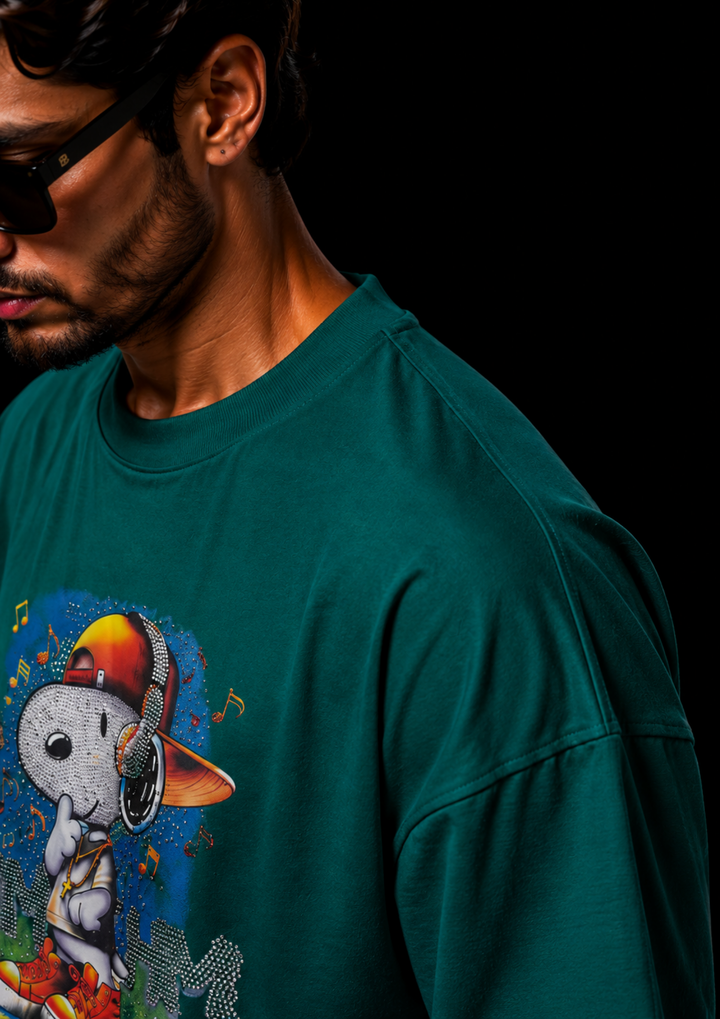 Swarovski Musical Graphic T-Shirt