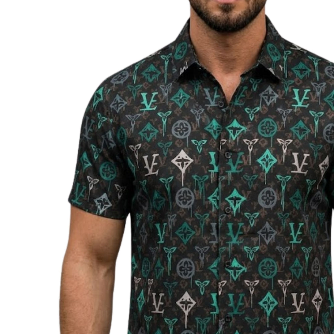 Black Graphic Shirt