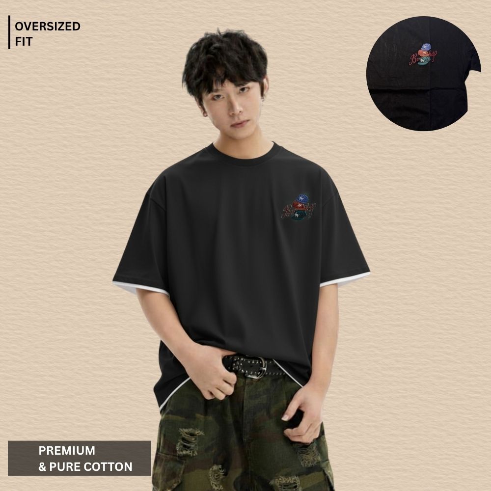 Premium Cotton Oversized Graphic T-Shirt