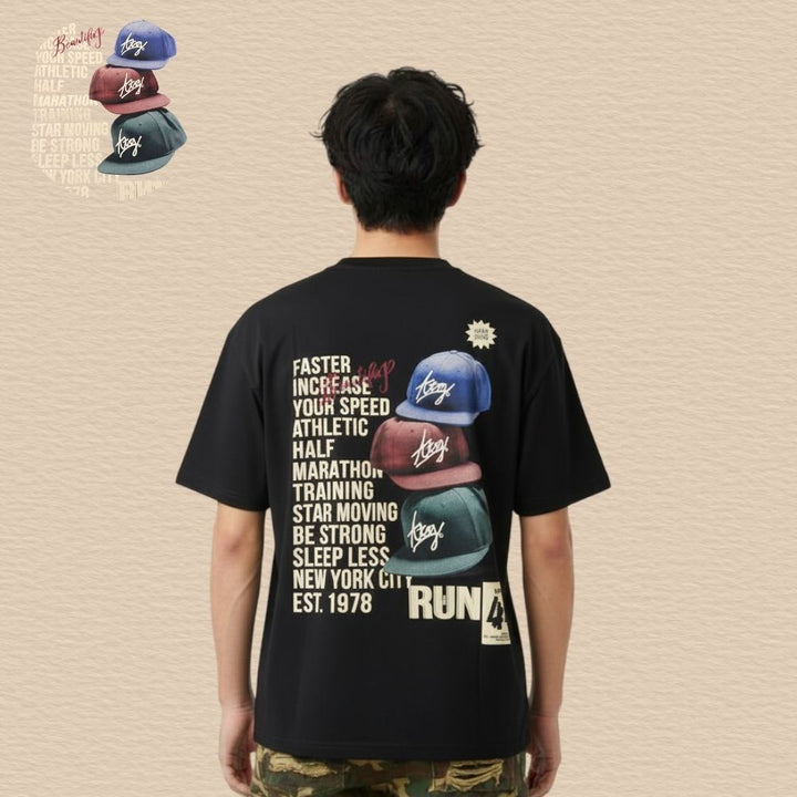 Premium Cotton Oversized Graphic T-Shirt