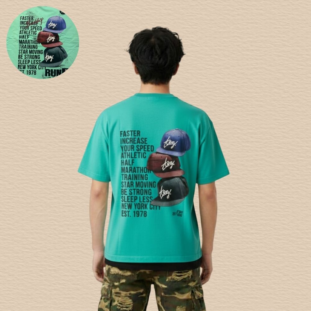 Premium Cotton Oversized Graphic T-Shirt