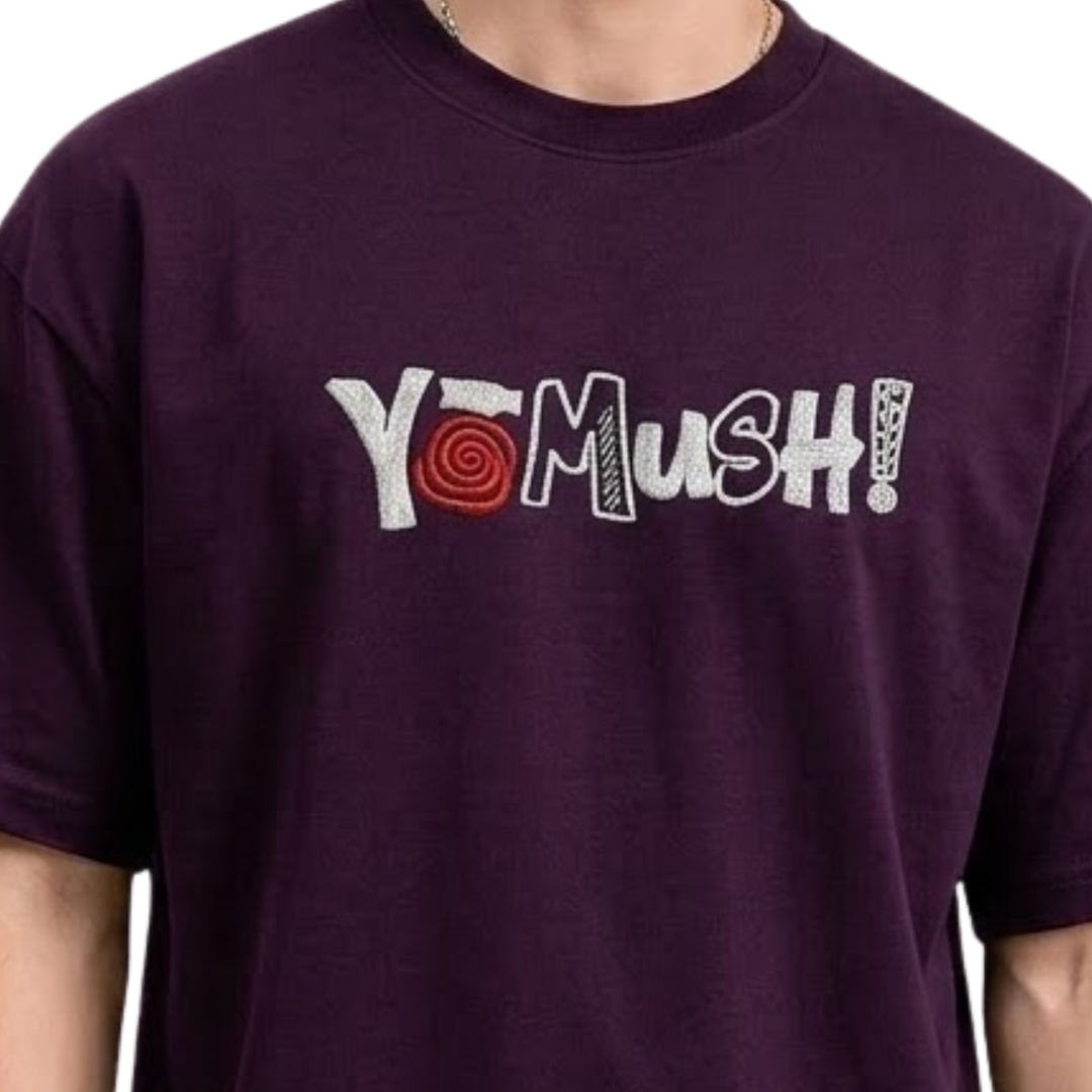 SpongeBob Embroidered Graphic T-Shirt