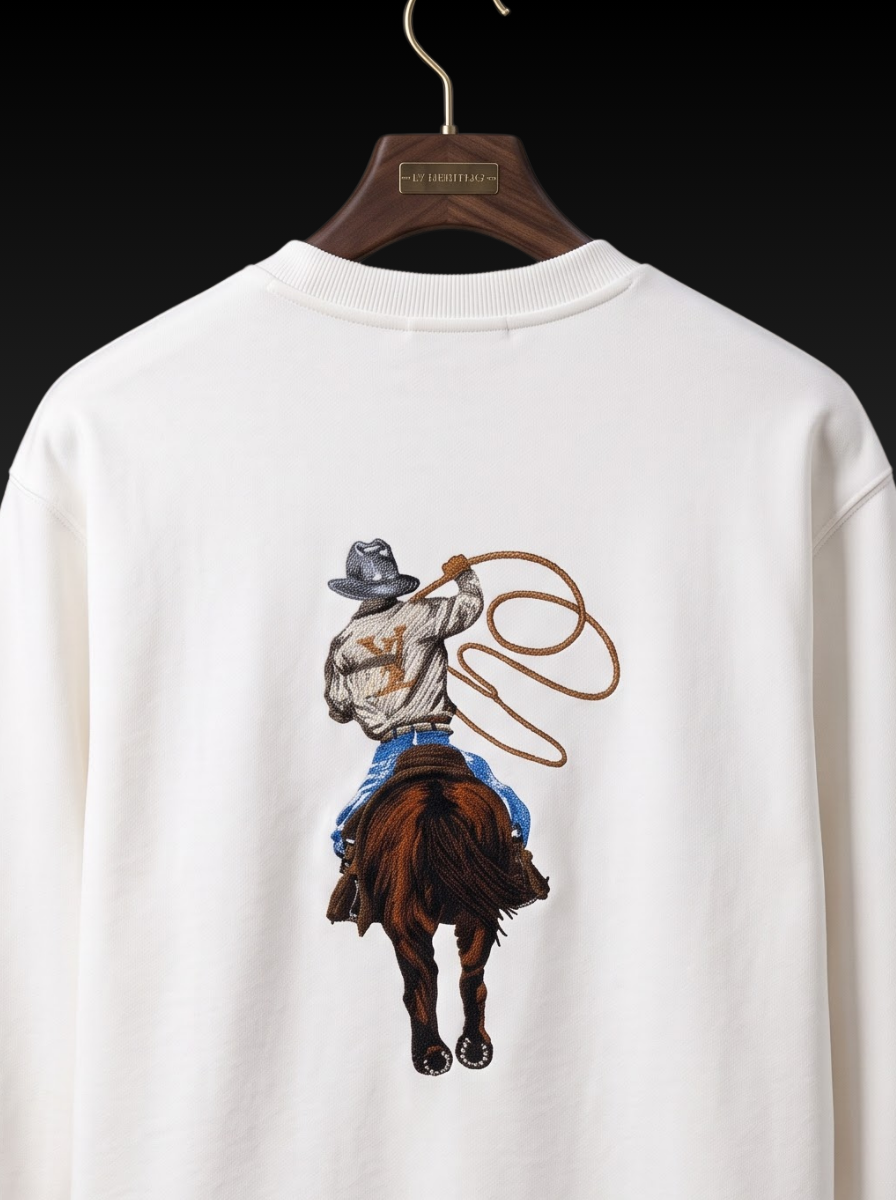 Premium Horse Rider Printed Sweatshirt