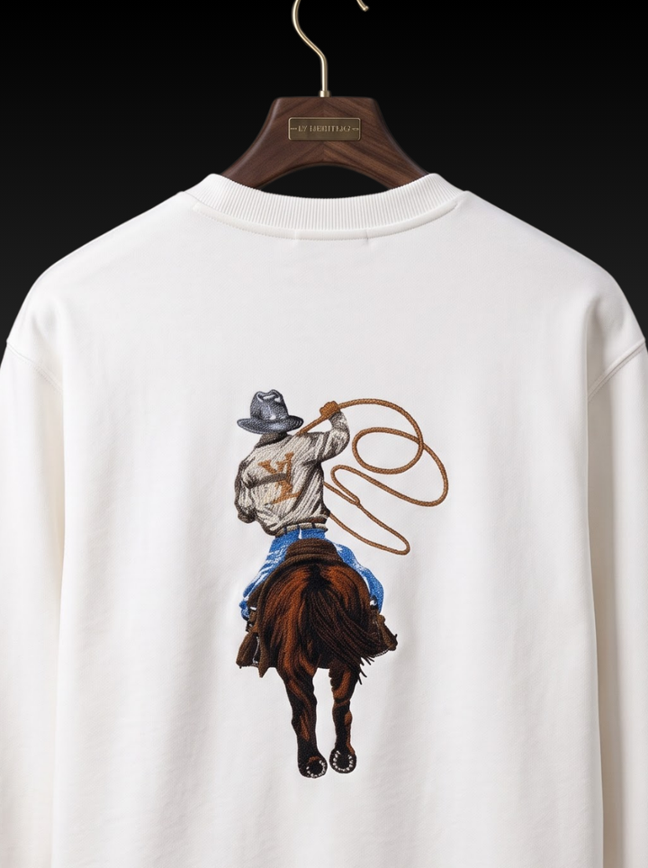 Premium Horse Rider Printed Sweatshirt