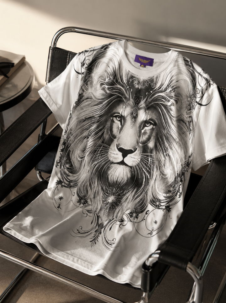 Lion Face Swarovski T-Shirt