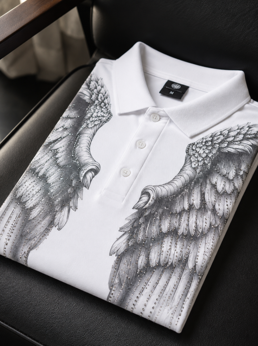 Angel Wings Swarovski Polo