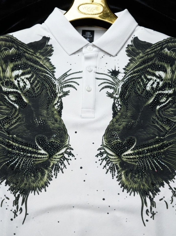 Twin Tiger Swarovski Polo