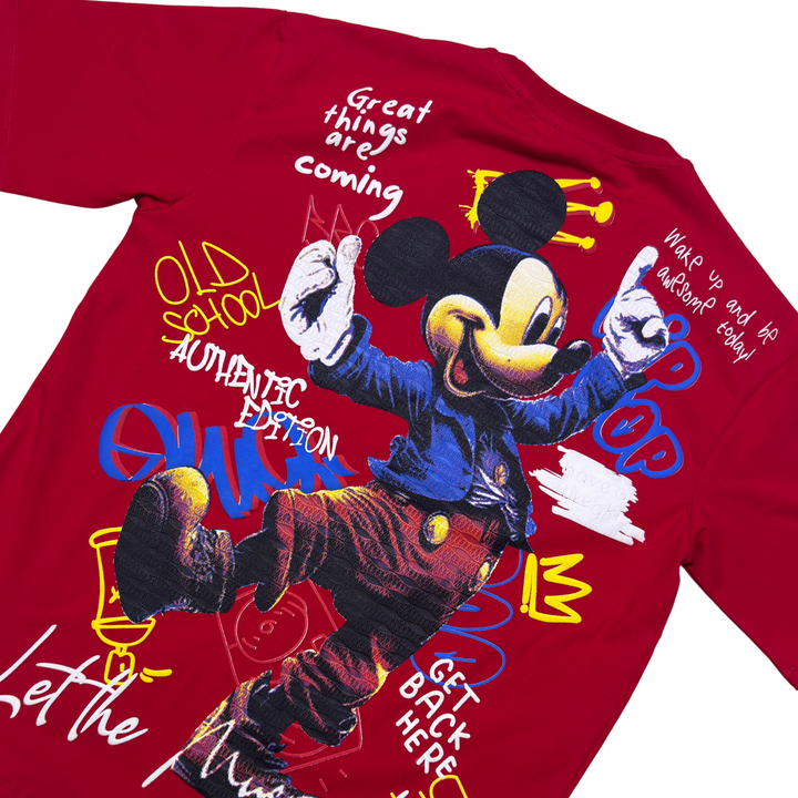 Mickey Mouse Oversized Graphic T-Shirt