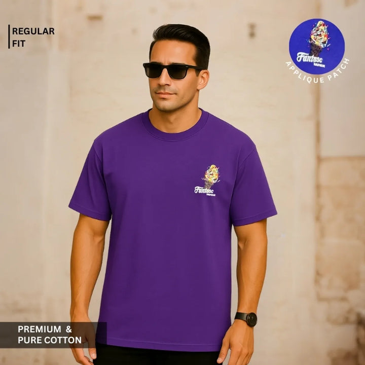 Ice Cream Embossed T-Shirt