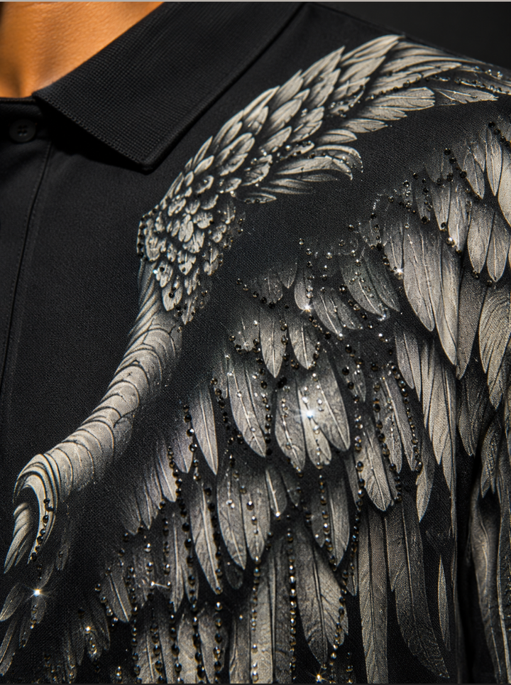 Angel Wings Swarovski Polo