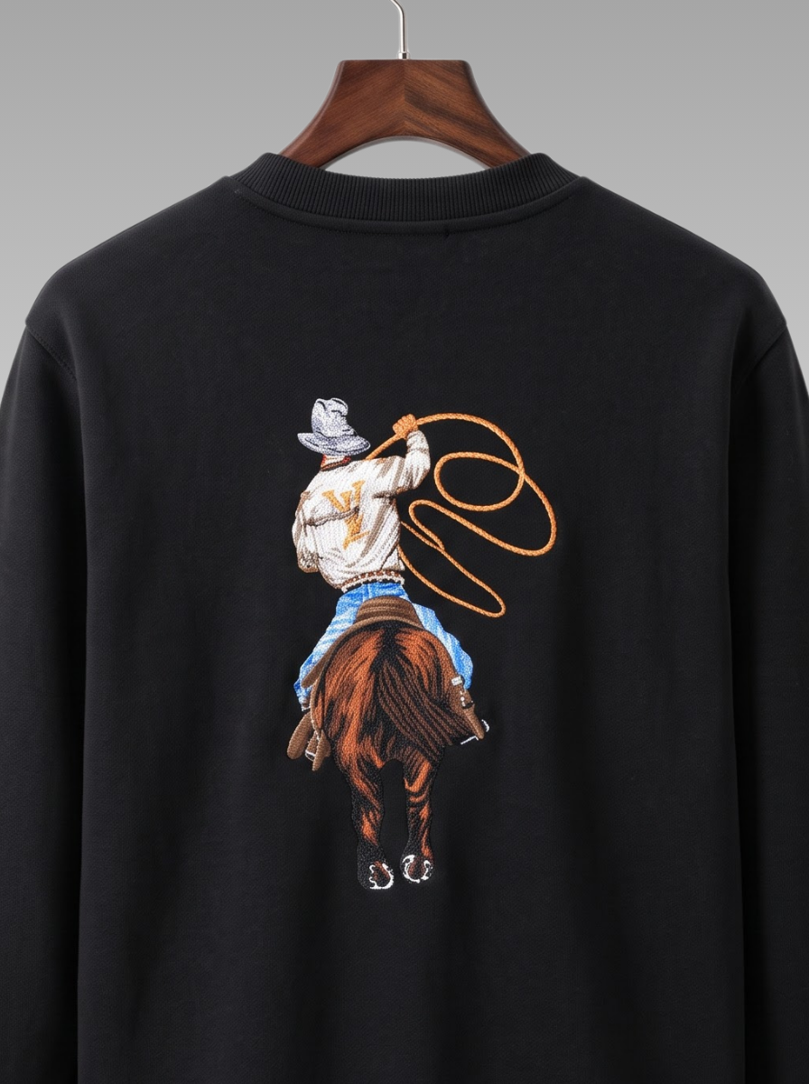 Premium Horse Rider Printed Sweatshirt