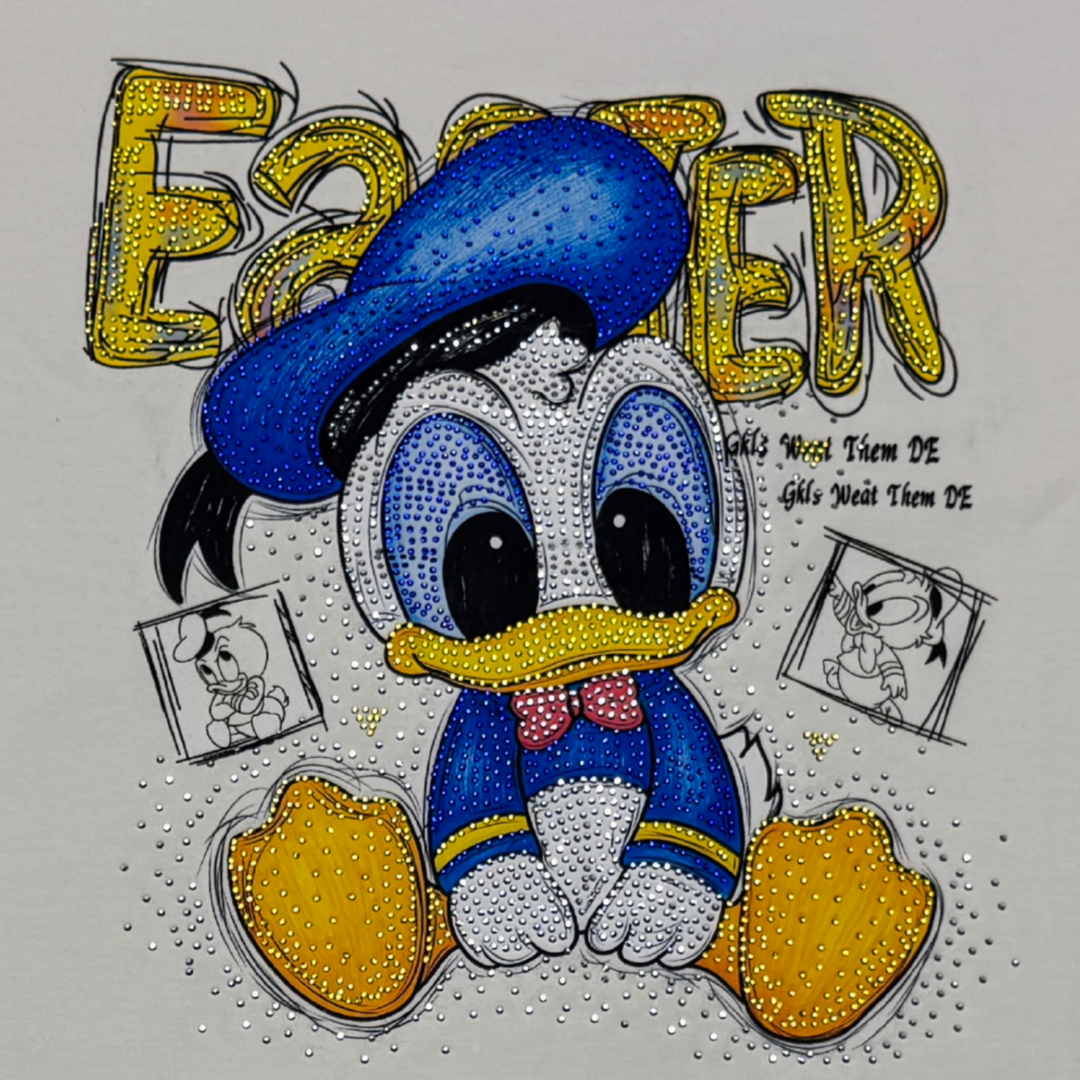 Donald Duck Swarovski T-Shirt