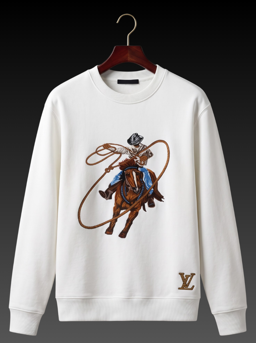 Premium Horse Rider Printed Sweatshirt