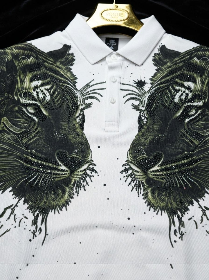 Twin Tiger Swarovski Polo