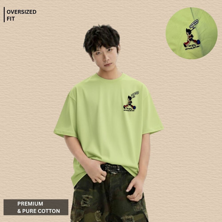 Premium Cotton Oversized Graphic T-Shirt
