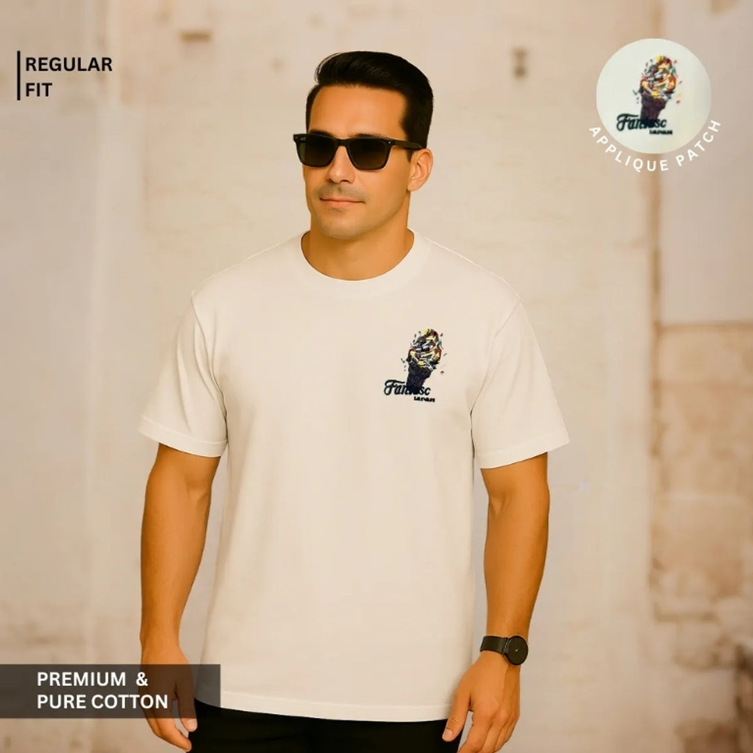 Ice Cream Embossed T-Shirt
