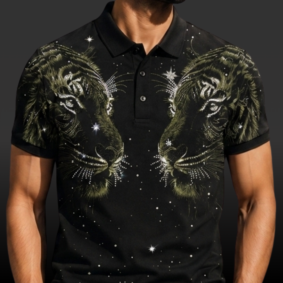 Twin Tiger Swarovski Polo
