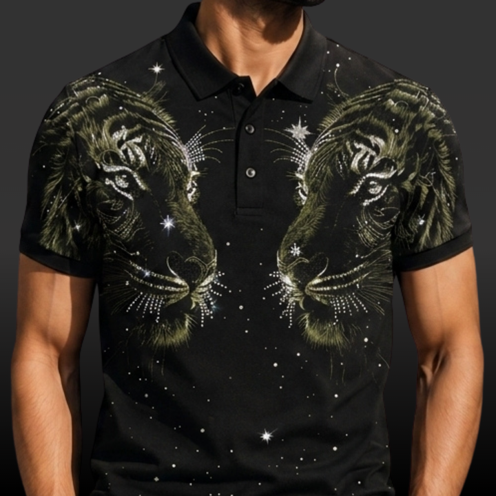 Twin Tiger Swarovski Polo