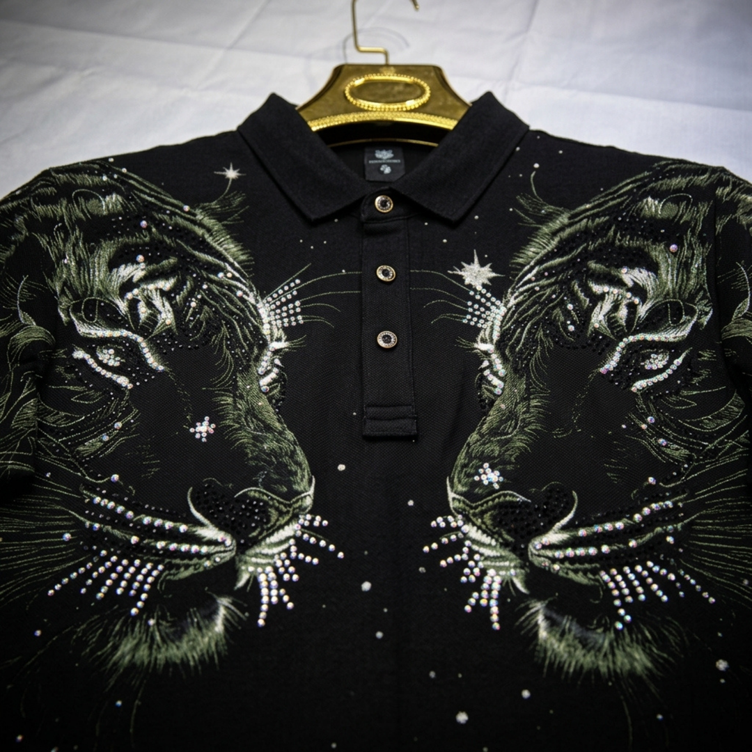 Twin Tiger Swarovski Polo