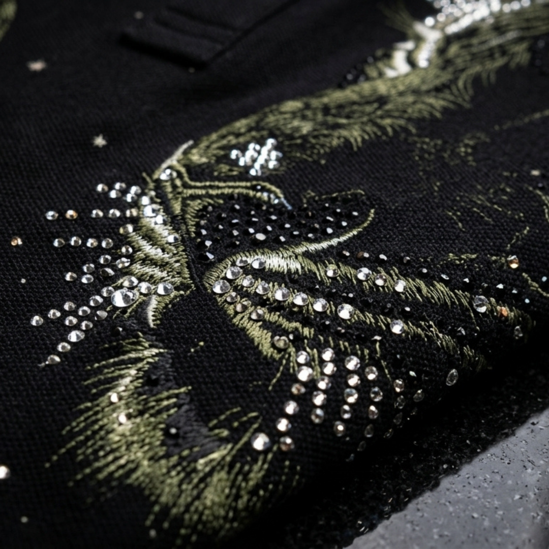Twin Tiger Swarovski Polo