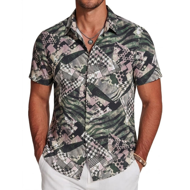 Patchwork Resort Shirt