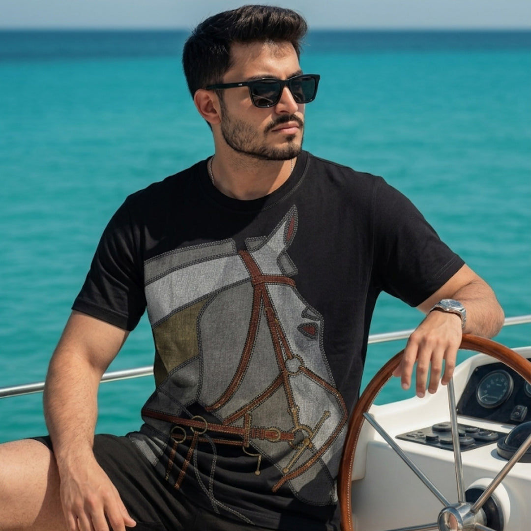 Horse Bridle Graphic T-Shirt