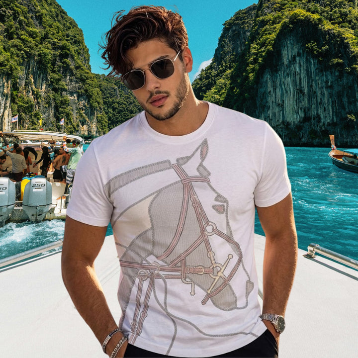 Horse Bridle Graphic T-Shirt