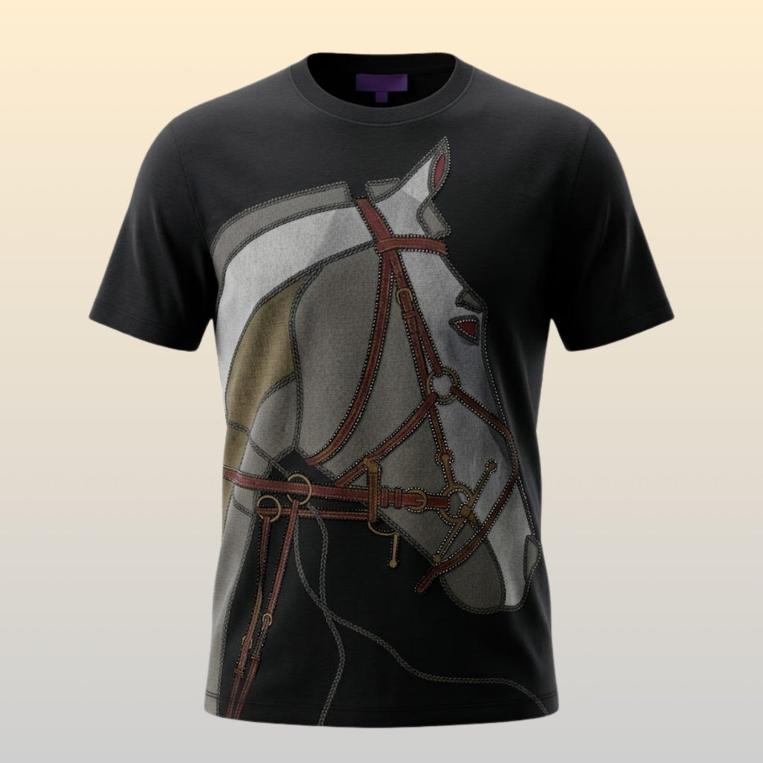 Horse Bridle Graphic T-Shirt