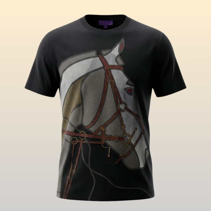 Horse Bridle Graphic T-Shirt