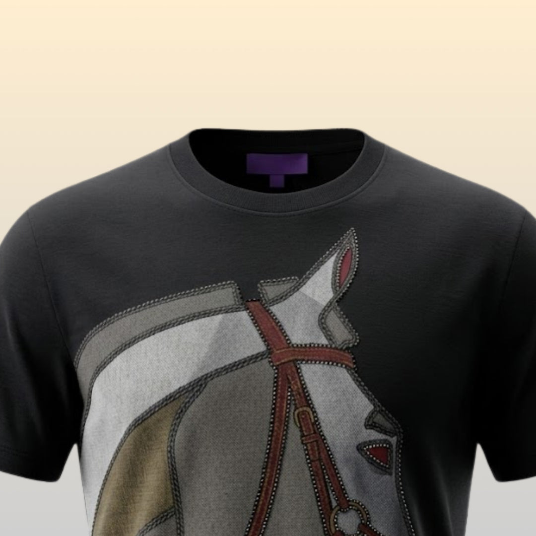 Horse Bridle Graphic T-Shirt