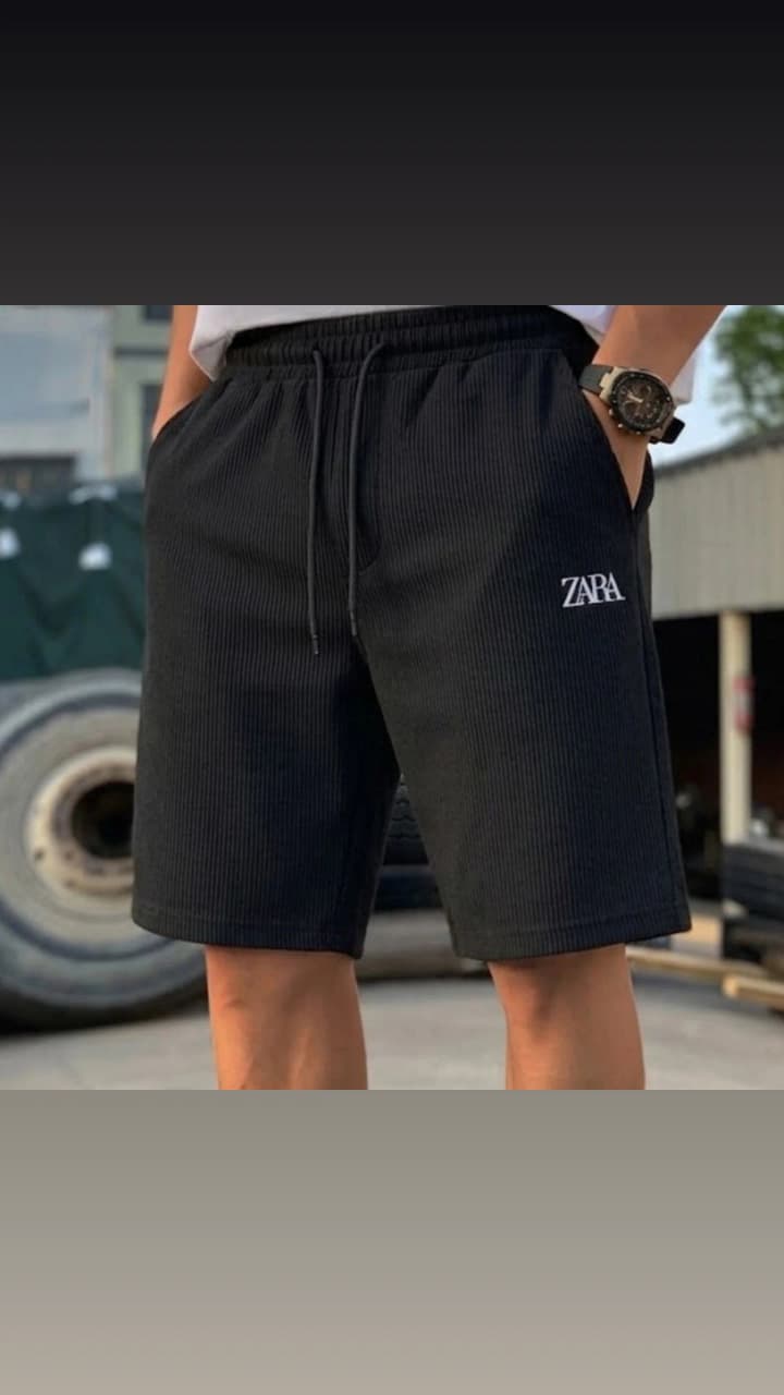 Ribbed T-Shirt &amp; Shorts Cordset