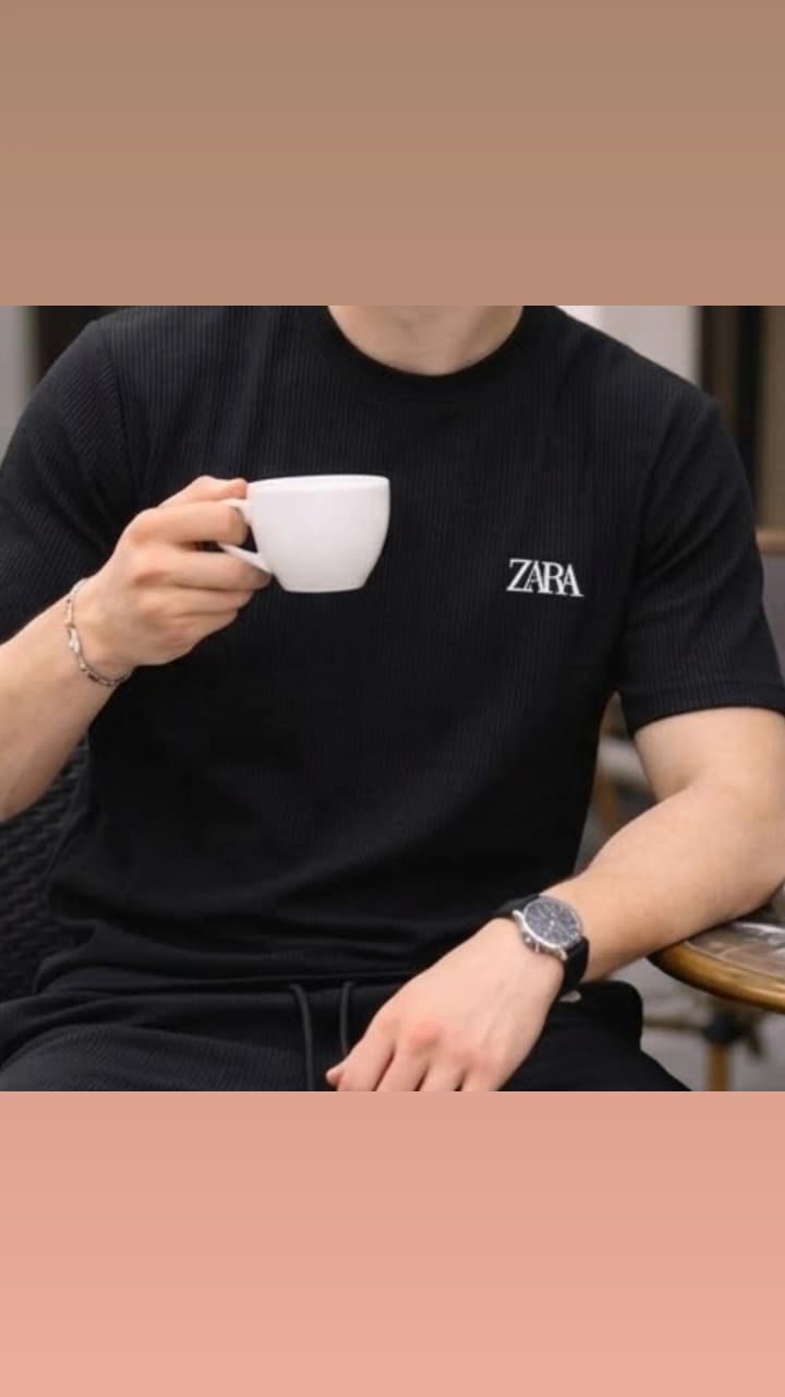 Ribbed T-Shirt &amp; Shorts Cordset