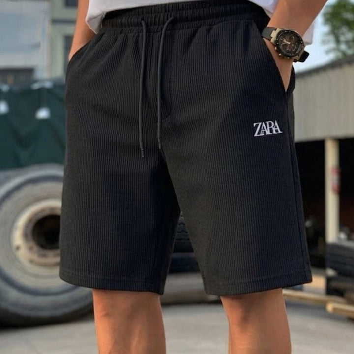 Ribbed T-Shirt &amp; Shorts Cordset