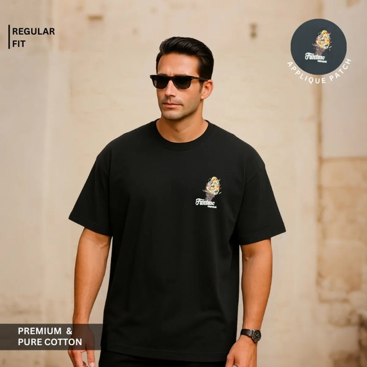 Ice Cream Embossed T-Shirt